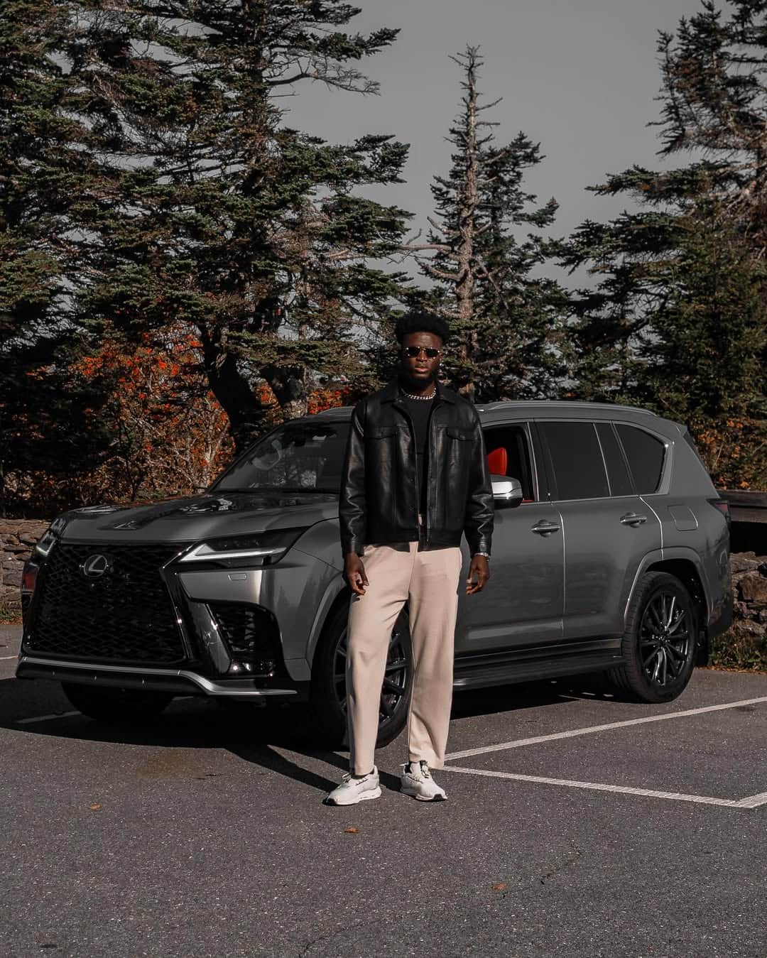 Lexus mountain travel campaign